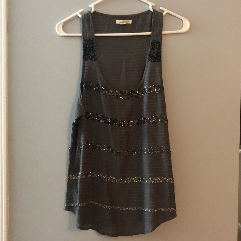 American Eagle Outfitters sparkly tank top